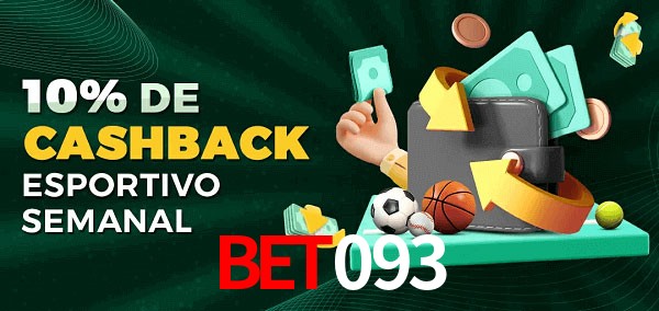 10% de bônus de cashback na BET093
